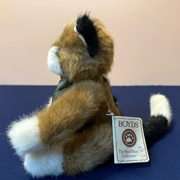 Boyds Bear Purrkins P Pussytoes Cat Plush 12” Heirloom series Collectible - Picture 7 of 9